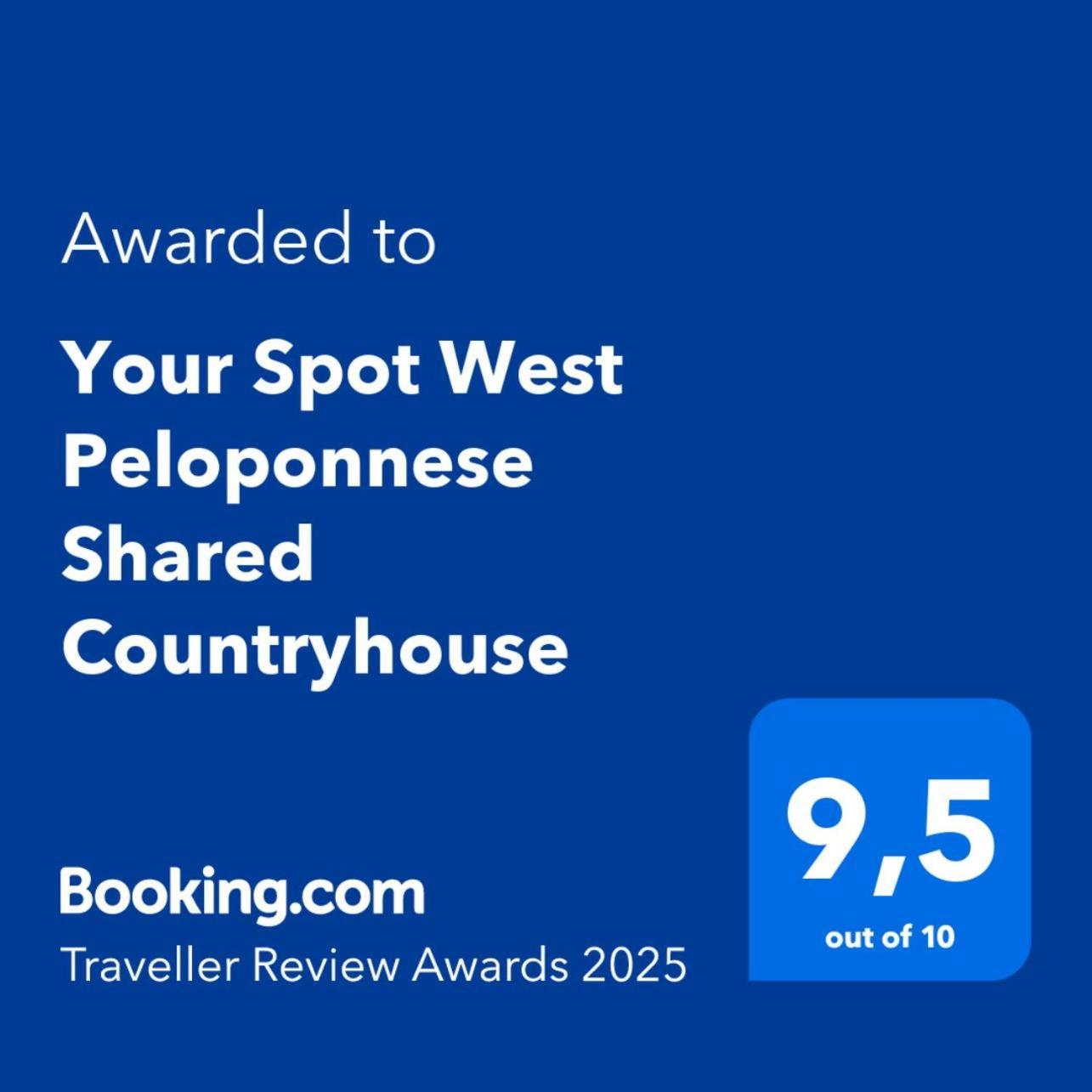 Your Spot West Peloponnese Shared Countryhouse Zacharo Exteriér fotografie